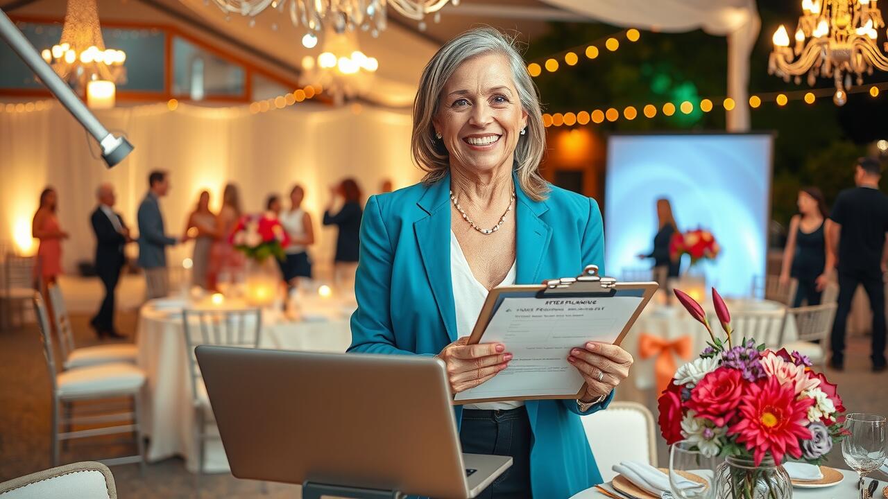 What are the 5 P's of event planning?