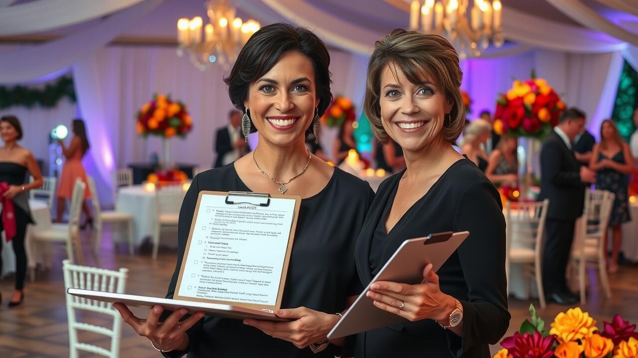 What are the 7 stages for event planning?